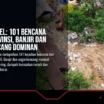 BPBD Sumsel: 101 Bencana Landa Provinsi, Banjir dan Angin Kencang Dominan