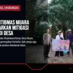 Bhabinkamtibmas Muara Enim Gencarkan Mitigasi Karhutla di Desa