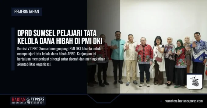 DPRD Sumsel Pelajari Tata Kelola Dana Hibah di PMI DKI