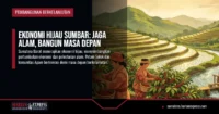 Ekonomi Hijau Sumbar: Jaga Alam, Bangun Masa Depan