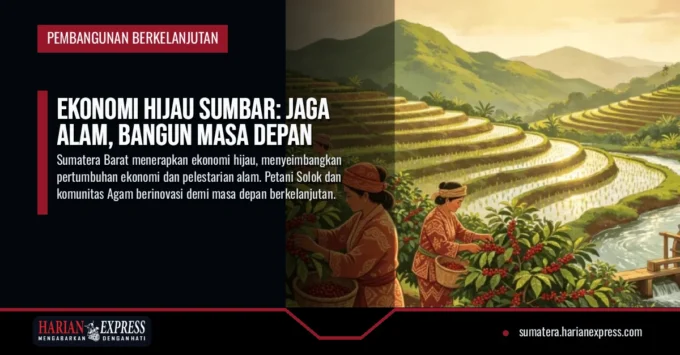 Ekonomi Hijau Sumbar: Jaga Alam, Bangun Masa Depan