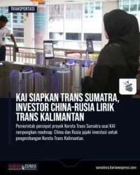 KAI Siapkan Trans Sumatra, Investor China-Rusia Lirik Trans Kalimantan