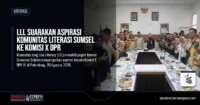 LLL Suarakan Aspirasi Komunitas Literasi Sumsel ke Komisi X DPR