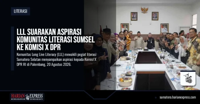 LLL Suarakan Aspirasi Komunitas Literasi Sumsel ke Komisi X DPR
