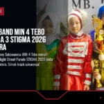 Marching Band MIN 4 Tebo Sabet Juara 3 STIGMA 2026 Se-Sumatera