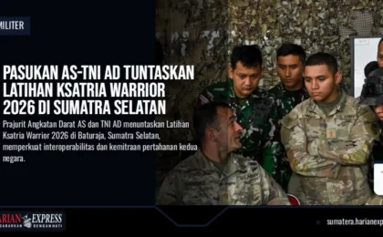 Pasukan AS-TNI AD Tuntaskan Latihan Ksatria Warrior 2026 di Sumatra Selatan Pasukan AS-TNI AD Tuntaskan Latihan Ksatria Warrior 2026 di Sumatra Selatan