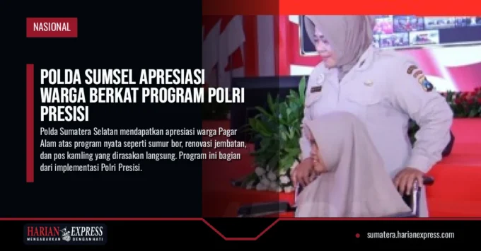 Polda Sumsel Apresiasi Warga Berkat Program Polri Presisi