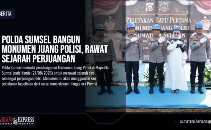 Polda Sumsel Bangun Monumen Juang Polisi, Rawat Sejarah Perjuangan Polda Sumsel Bangun Monumen Juang Polisi, Rawat Sejarah Perjuangan