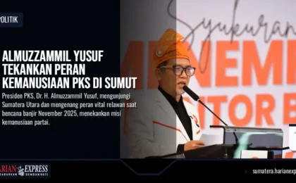 Almuzzammil Yusuf Tekankan Peran Kemanusiaan PKS di Sumut