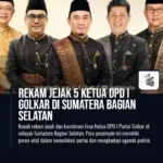 Rekam Jejak 5 Ketua DPD I Golkar di Sumatera Bagian Selatan