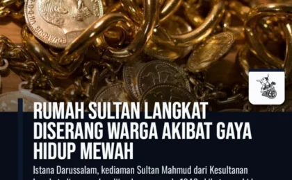 Rumah Sultan Langkat Diserang Warga Akibat Gaya Hidup Mewah