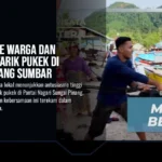 Antusiasme Warga dan Selebriti Tarik Pukek di Sungai Pinang Sumbar