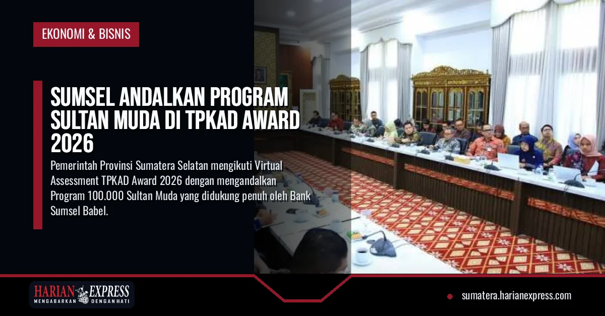 Sumsel Andalkan Program Sultan Muda di TPKAD Award 2026