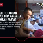 Polda Sumsel Terjunkan Taruna Akpol Bina Karakter Pelajar Sekolah Rakyat