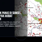 Ribuan Titik Panas di Sumsel, OKI Terbanyak Akibat Kekeringan