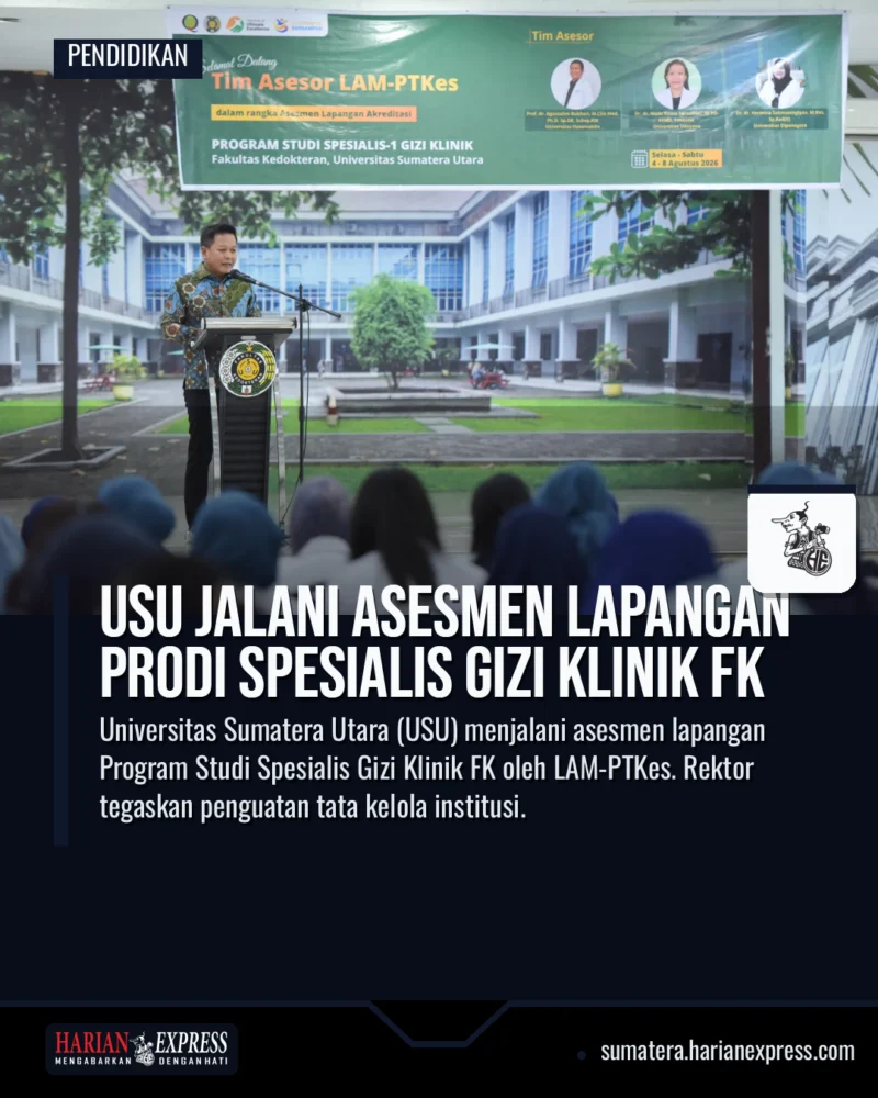 USU Jalani Asesmen Lapangan Prodi Spesialis Gizi Klinik FK