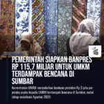 Gambar tambahan: banpres umkm sumbar bencana instagram editorial