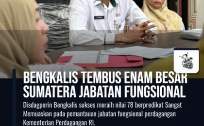 Bengkalis Tembus Enam Besar Sumatera Jabatan Fungsional