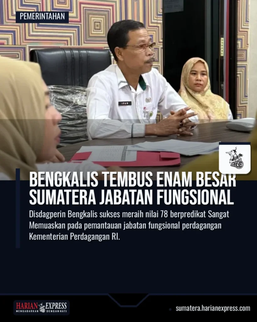 Bengkalis Tembus Enam Besar Sumatera Jabatan Fungsional