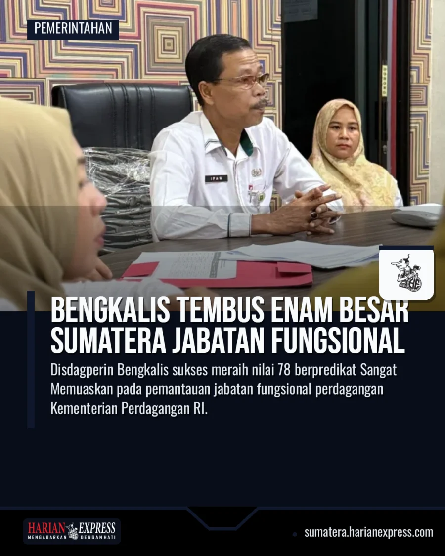 Bengkalis Tembus Enam Besar Sumatera Jabatan Fungsional