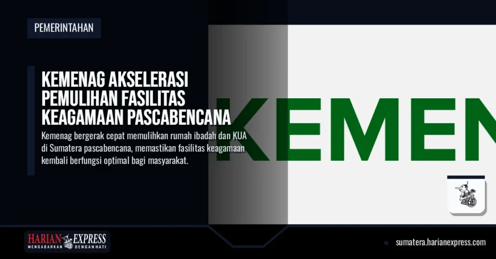 Kemenag Akselerasi Pemulihan Fasilitas Keagamaan Pascabencana