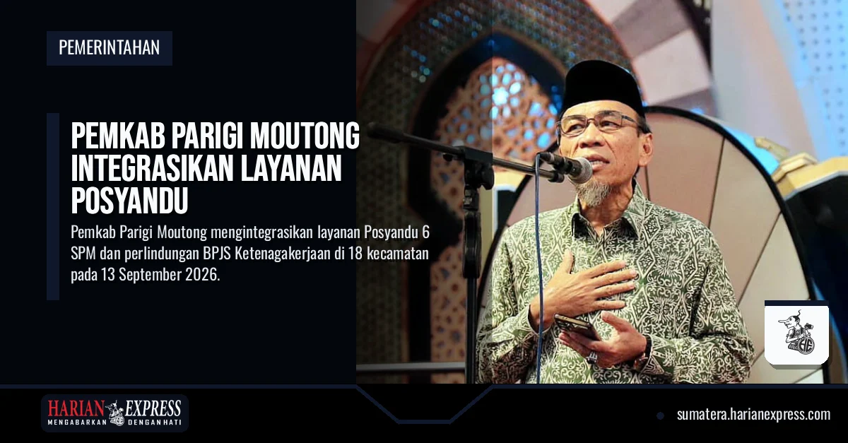 Pemkab Parigi Moutong Integrasikan Layanan Posyandu